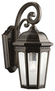 Kichler Courtyard One Light Outdoor Wall Mount 9033RZ