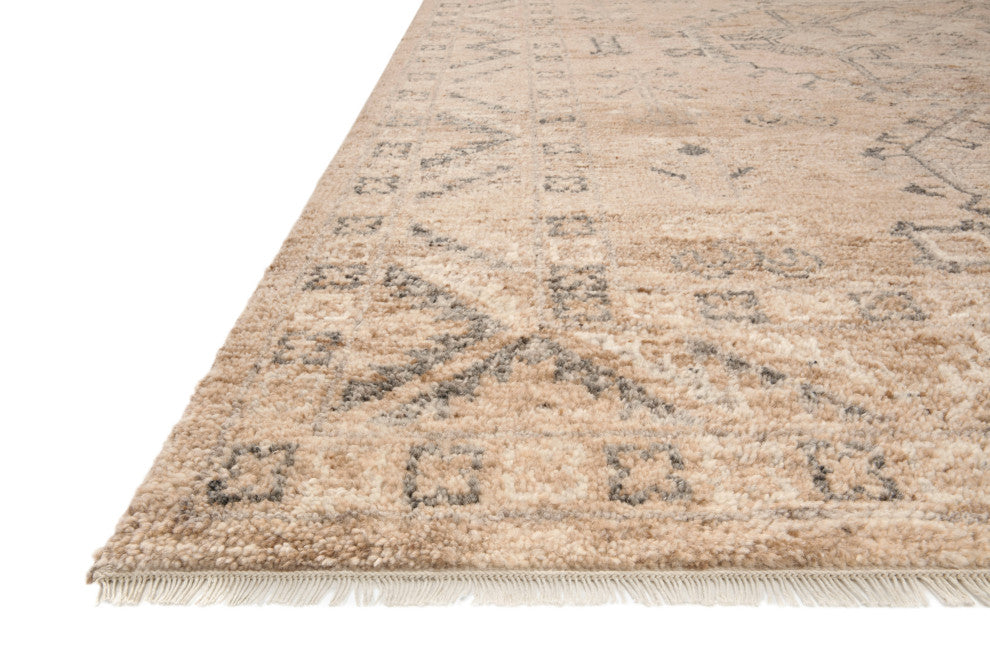 Loloi Marco Sand / Granite 18" x 18" Sample Rug