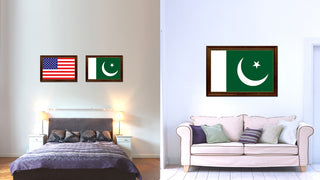 Pakistan Country Flag Canvas Print, 27"x39"
