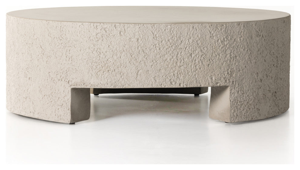 Kember Outdoor Coffee Table-Blanc White