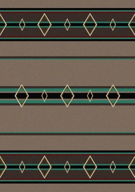 Old Timer Rug, Brown, 3'10"x5'4", Rectangle