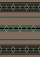 Old Timer Rug, Brown, 3'10"x5'4", Rectangle