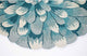 Frontporch Mum Rug, Aqua, 3' Round