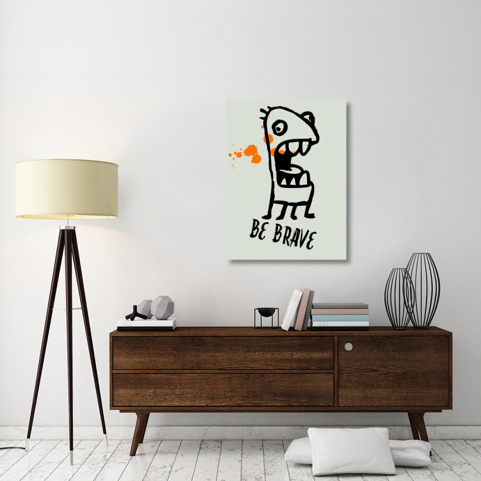 "Be Brave Poster 1" Fine Art Print