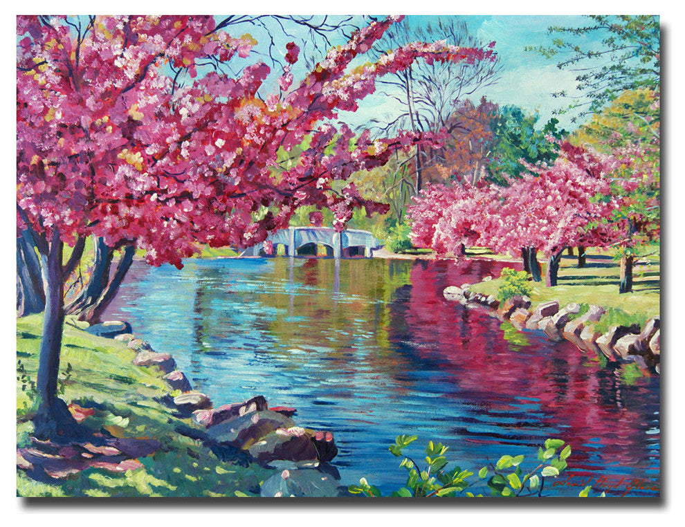 'Spring Soliloquy' Canvas Art by David Lloyd Glover