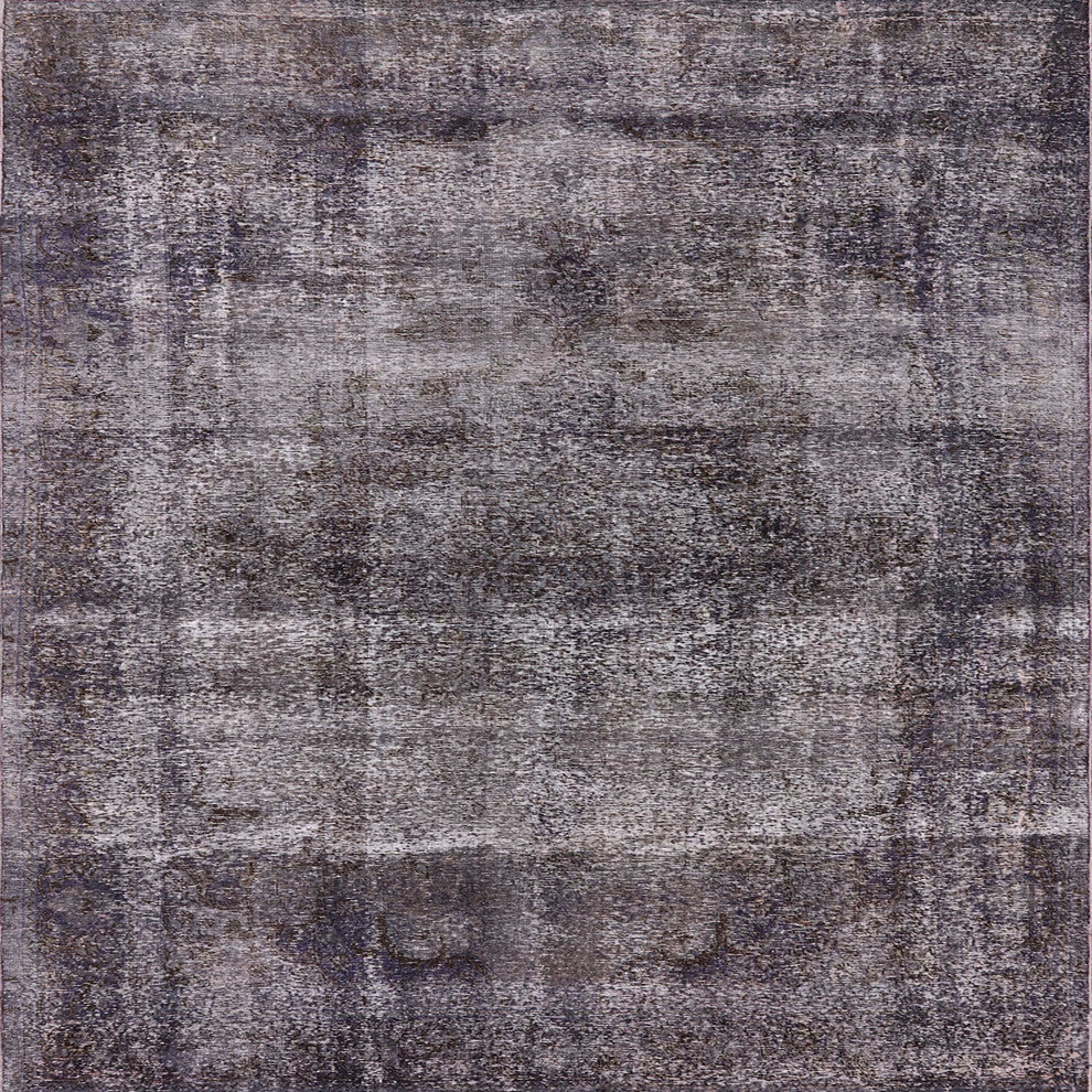 Ahgly Company Indoor Square Mid-Century Modern Area Rugs, 8' Square