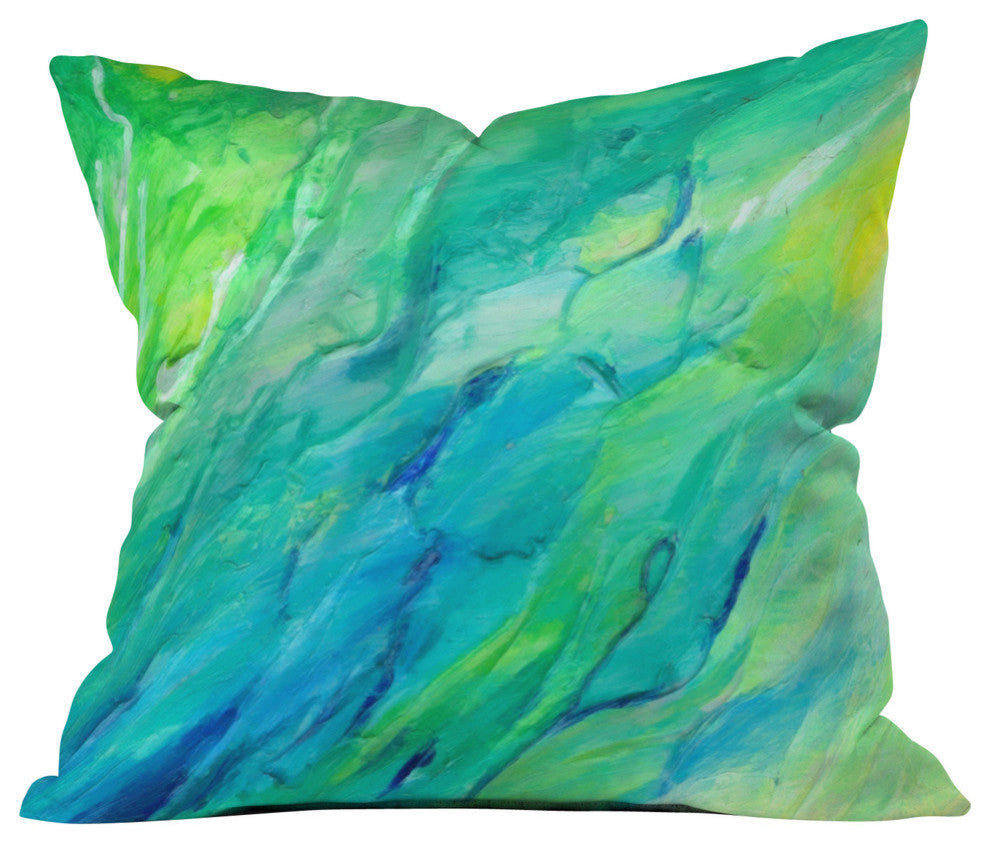 Rosie Brown The Sea Outdoor Throw Pillow
