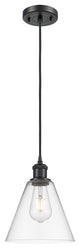 Innovations 516-1P-BK-GBC-82 1-Light Mini Pendant, Matte Black