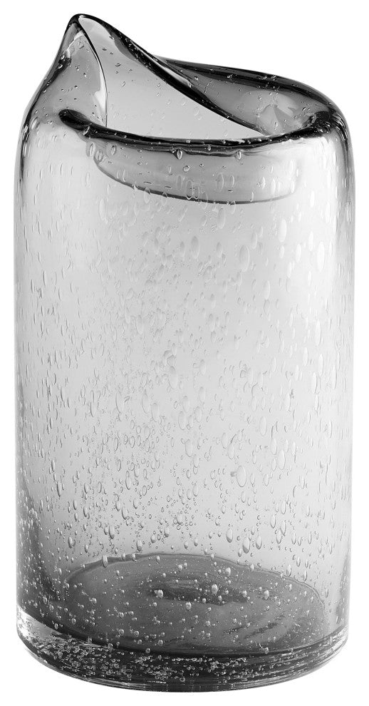 Oxtail Vase, Clear Large