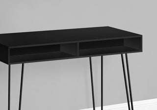 Computer Desk Home Office Laptop Storage Drawers 40"L Work Metal Black