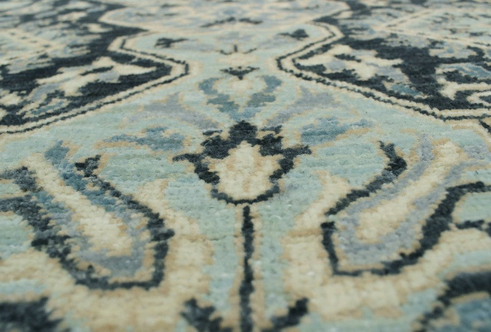 Peshawar Ayesha Charcoal Rug, 7''10x9''10