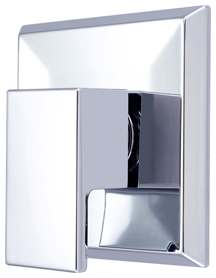Mod Single Handle Diverter Trim Set, Polished Chrome