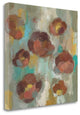 "Marsala Blooms II" By Silvia Vassileva, Giclee Print on Gallery Wrap Canvas
