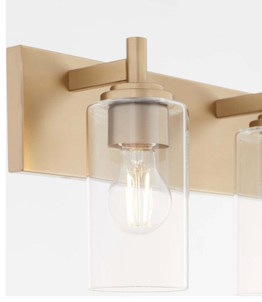 Quorum International 5200-3 Fallstaff 3 Light 23"W Vanity Light - Satin Nickel