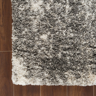 Shag Ridley Gray/Beige Rug, Gray, 6'6"x9'6"