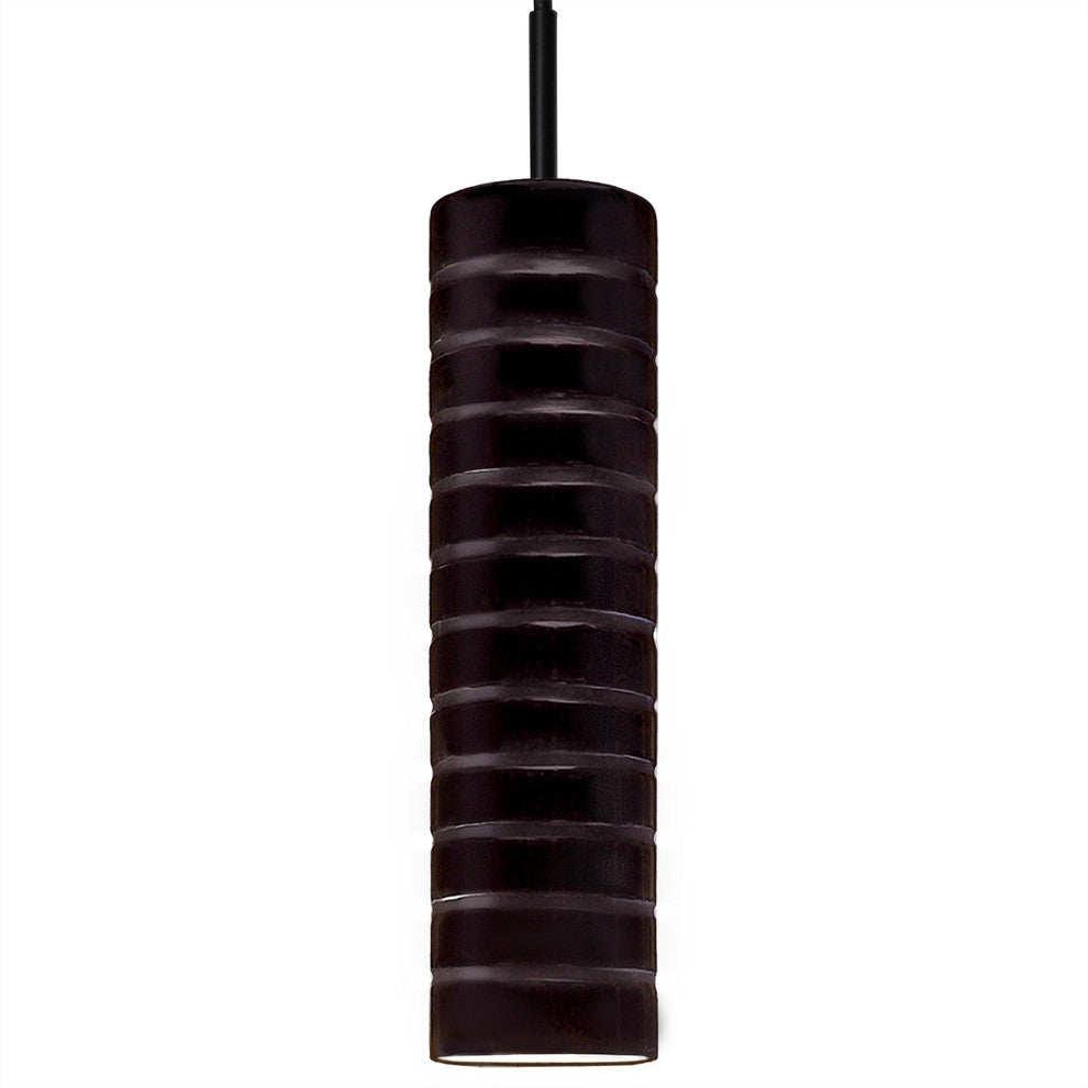Strata Mini Pendant, Slate Black