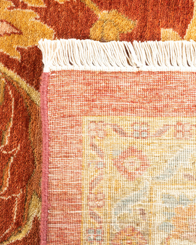 Mogul, One-of-a-Kind Hand-Knotted Area Rug Pink, 8' 5" x 10' 3"