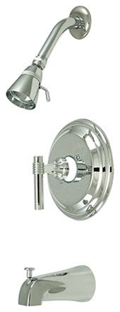 Kingston Brass Tub and Shower Faucet, Trim Only, Polished Chrome