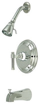 Kingston Brass Tub and Shower Faucet, Trim Only, Polished Chrome