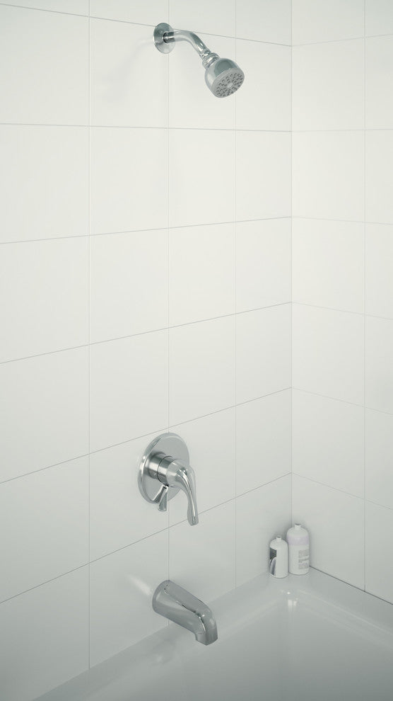 Origins Single Handle Tub & Shower Faucet Trim - 1.5 GPM (Valve Not Included), C