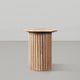 Genoa Marble End / Side Table, Beige