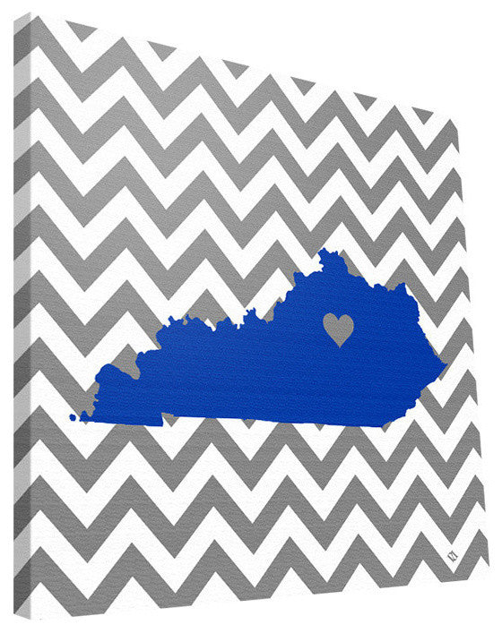 University of Kentucky Wildcats Love Canvas Print