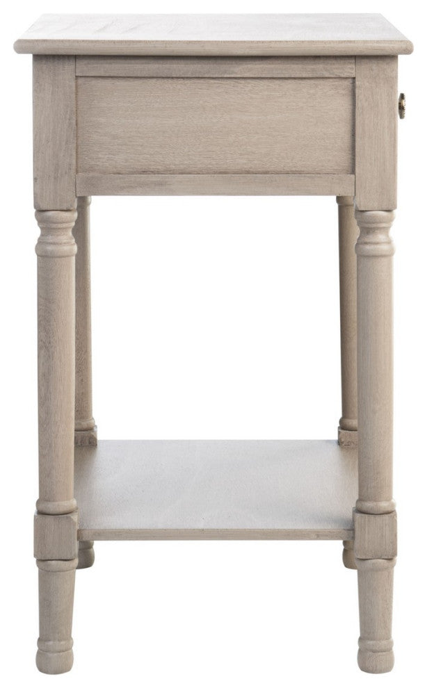 Safavieh Josie 1 Drawer Accent Table, Greige