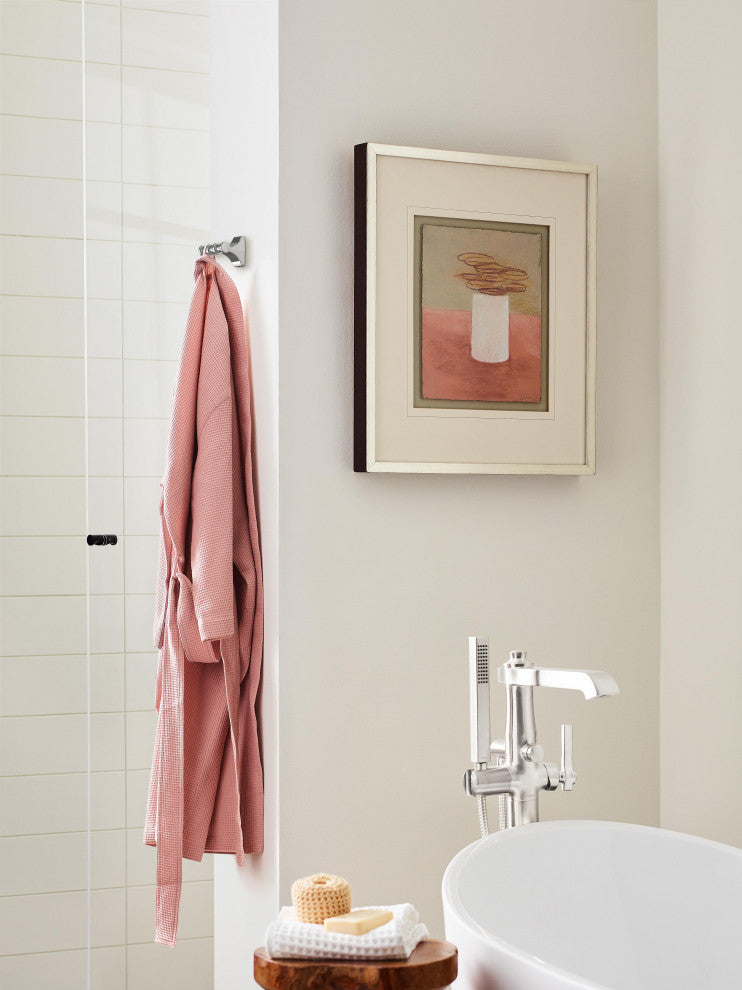 Davenport Transitional Double Robe Hook, Chrome