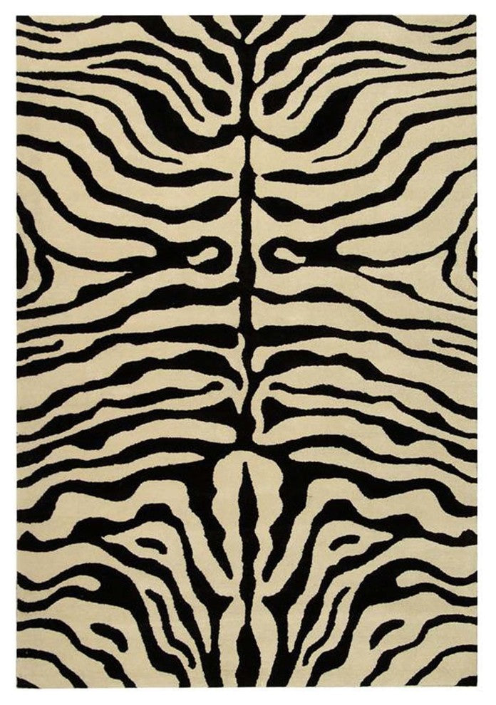 Safavieh Soho soh435a Rug, Black/White, 2'6"x14'0" Runner