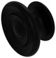 Designer Cabinet Knob, Matte Black