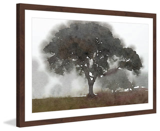 "There Was a Tree" Framed Painting Print, 18x12