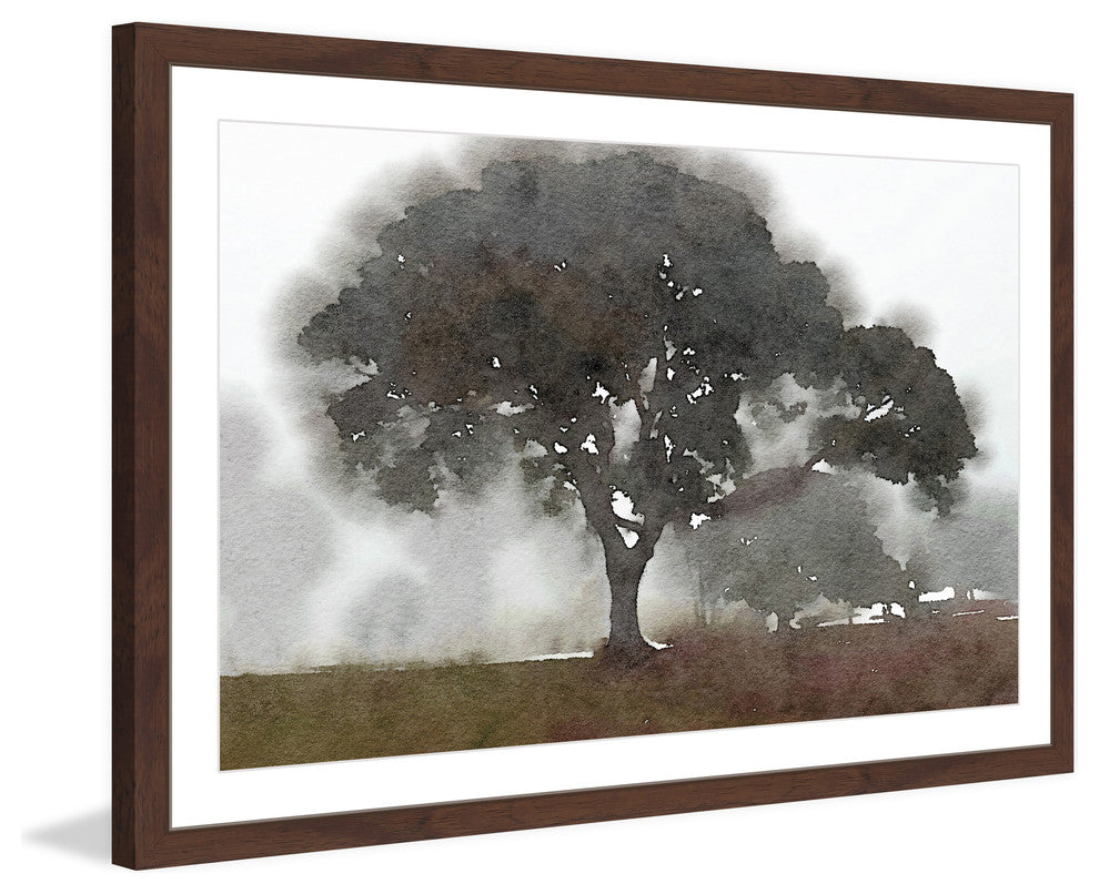 "There Was a Tree" Framed Painting Print, 18x12