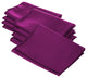 LA Linen Polyester Poplin Napkin, 10 Pack, Magenta