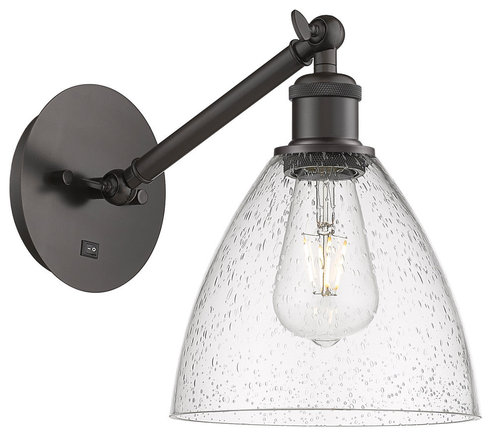 Innovations 317-1W-OB-GBD-754-LED 1-Light Sconce, Oil Rubbed Bronze