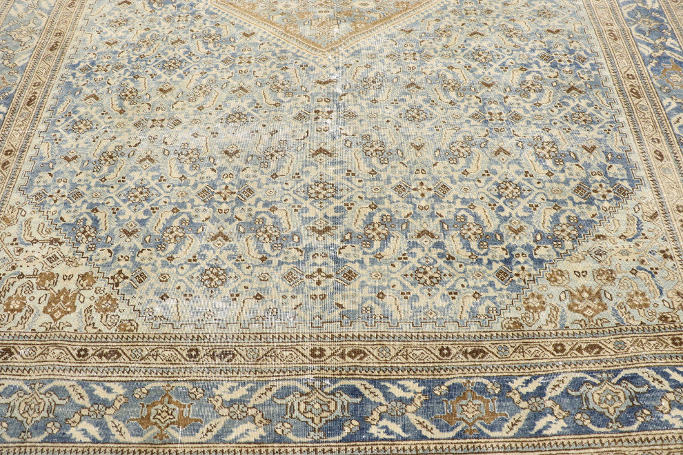 Antique Persian Tabriz Rug, 07'07 x 10'04