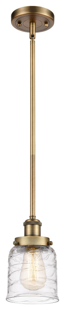 Innovations 916-1S-BB-G513 1-Light Mini Pendant, Brushed Brass
