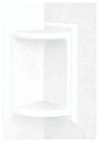 Swan 5.75x5.75x11 Solid Surface Soap Dish, Ice