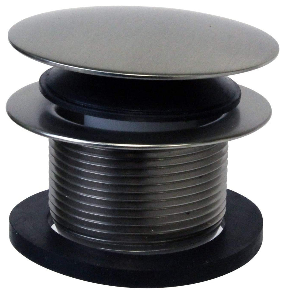 Patented Deep Soak Closing Overflow, ADA Approved Tip-Toe Drain, Satin Nickel