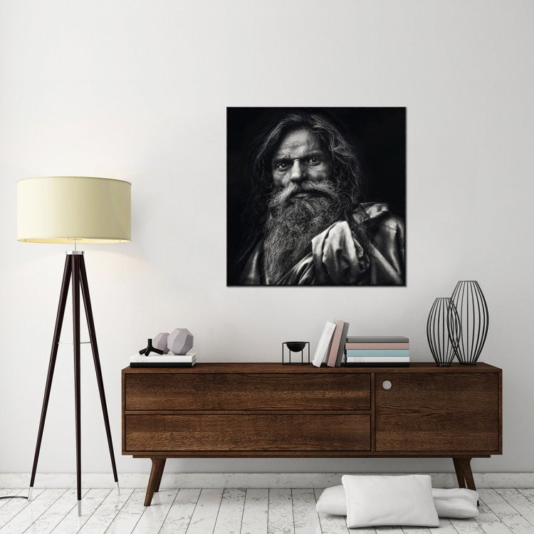 The Man From Agra, 40"x40"