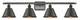 INNOVATIONS LIGHTING 516-4W-OB-M8-LED Smithfield 3 Light Bath Vanity Light