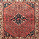 Ahgly Company Indoor Square Traditional Area Rugs, 8' Square