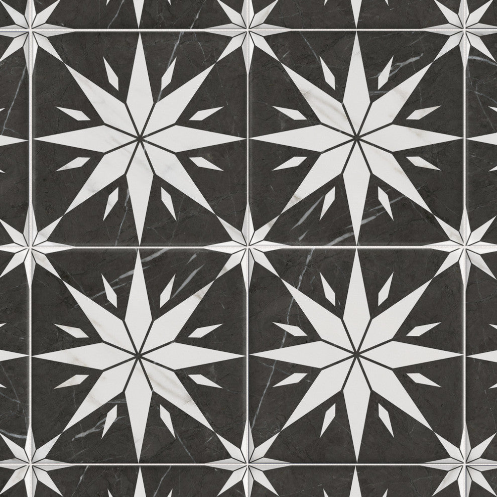 Ursino Star Carrara Porcelain Floor and Wall Tile