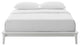 White Lodge Full Wood Platform Bed Frame