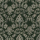 Blooming Damask Deep Green Peel and Stick Wallpaper