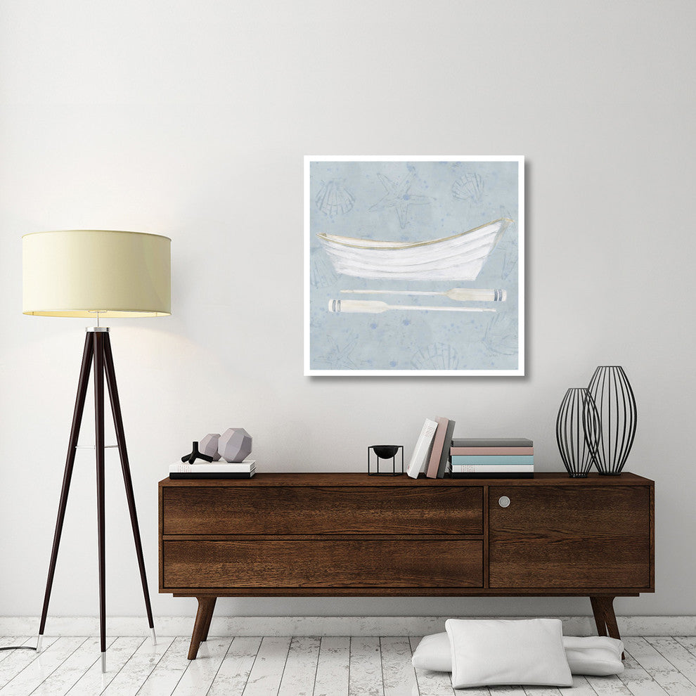 "Serene Seaside I" Digital Paper Print by James Wiens, 38"x38"