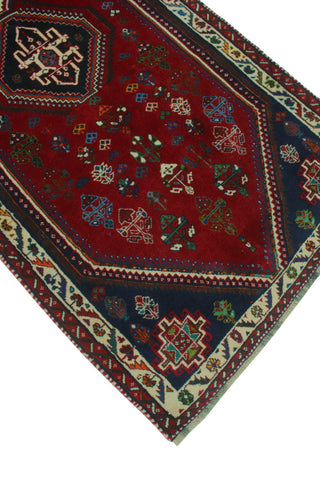 Fine Vintage Distressed Openface Red Runner