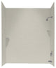 Swan 30x60x72 Solid Surface Bathtub Wall Kit, Glacier