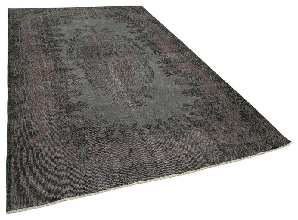 Rug N Carpet - Handmade Turkish 6' 2" x 10' 4" Colorful Overdyed Area Rug