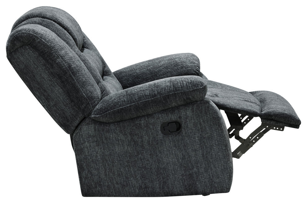 Glider Reclining Sofa Loveseat and Recliner