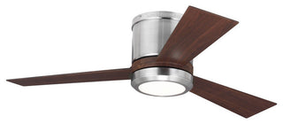 Generation Lighting Clarity 42" Ceiling Fan Brushed Steel